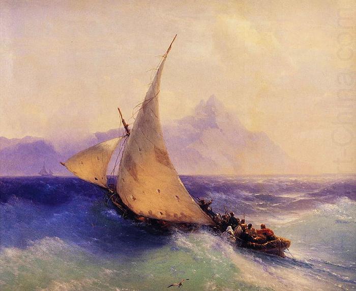 Rescue at Sea, Ivan Aivazovsky